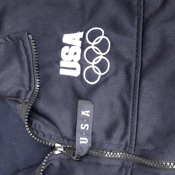 United States Olmpic Committee USA black jacket - Picture 2 of 5